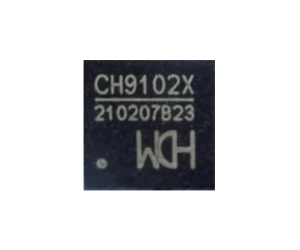 Pinagem USB para IC serial CH9102, guia técnico e de trabalho