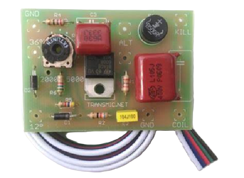 Part of an AC-CDI System Uses Self-Generating Power