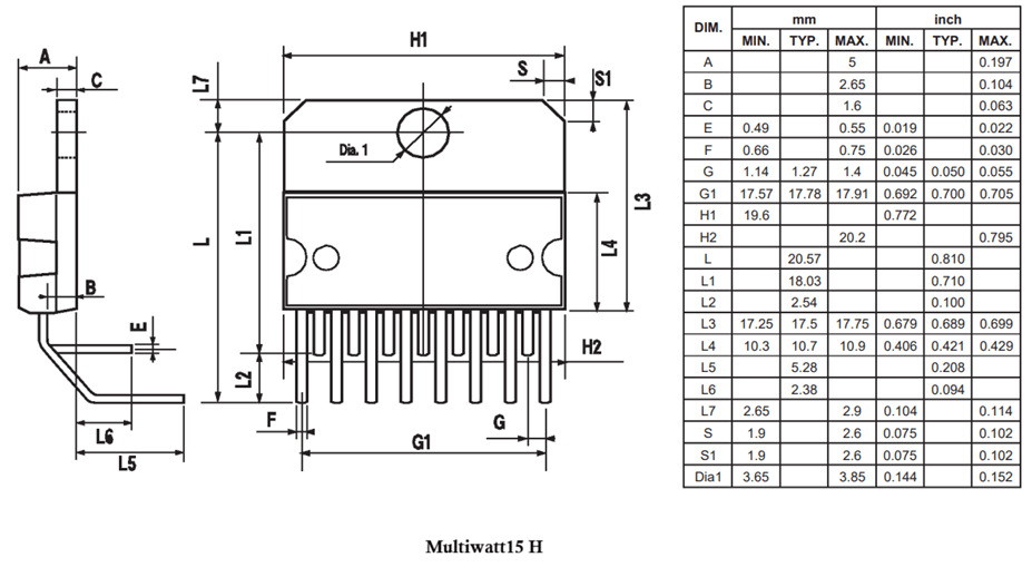 Mechanical Dimensions